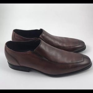 Cole Haan Brown slipon Nike air sole worn once.